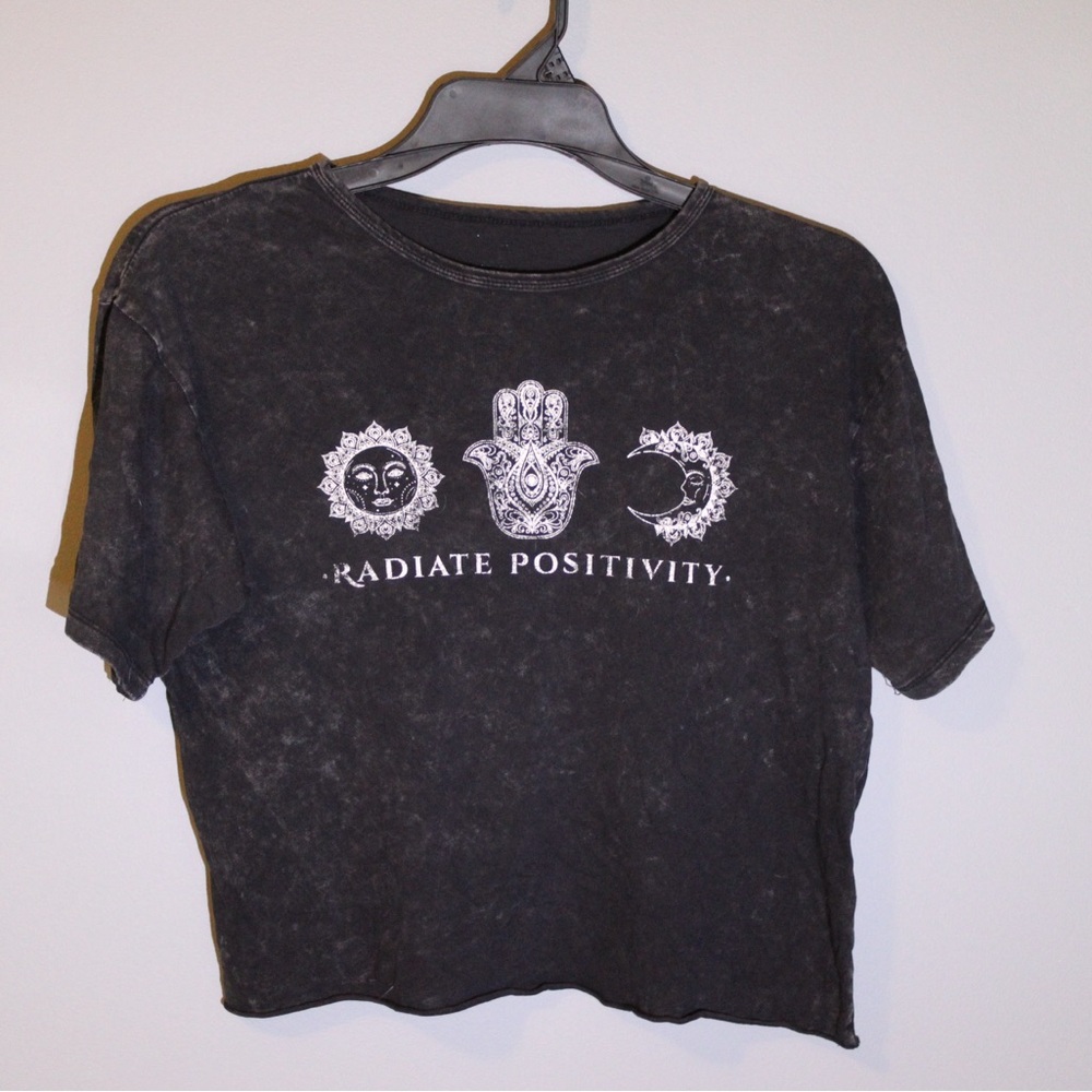 Oversized Black Graphic Tee